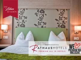 Rathaushotels Oberwiesenthal All Inclusive, hotel v destinaci Kurort Oberwiesenthal