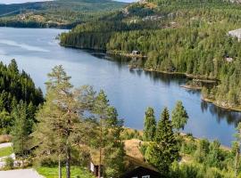 Libeli- panoramaview towards Gaustadtoppen- Jacuzzi, hotel v destinaci Lona