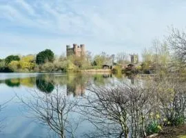 Bull Rush Retreats luxury hot tub lodge at Tattershall Lakes