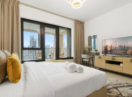 Luxury Studio, 29 Boulevard Burj Khalifa Downtown - Chalet Homes, hotell i Dubai