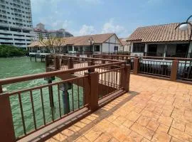 Private- water chalet port dickson