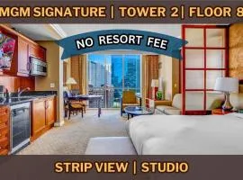 8th Flr MGM Signature Studio, Strip View, No Fee