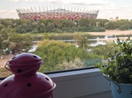 WSTApartments Salezego 6 Apartament z widokiem na Stadion Narodowy, хотел в Варашава