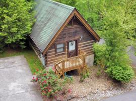 Cozy Cabin! Hot Tub, King Bed, Fireplace, & Pool, atostogų namelis mieste Gatlinburgas