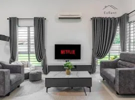 Semi-D Black & White Retreat with Free NetFlix WiFi