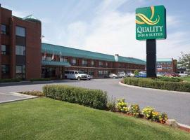 Quality Inn & Suites PE Trudeau Airport, viešbutis , netoliese – Monrealio Piero Elioto Trudo tarptautinis oro uostas - YUL