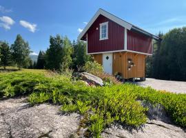 Unik overnatting i Stabbur/Minihus, hotell i Lunde