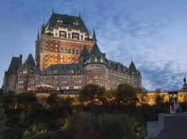 Fairmont Le Chateau Frontenac, luxury hotel in Quebec City