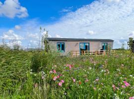 Schäferwagen Tiny House auf dem Friesenhof、ペルヴォルムのタイニーハウス