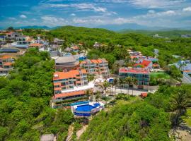 Villas Coral Huatulco, viešbutis mieste Santa Cruz Huatulco