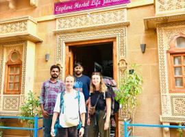 Explore Hostel Life Jaisalmer, vandrehjem i Jaisalmer