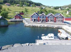 Måløy Fjordbuer moderne og luksuriøse med havutsikt, hotell i Måløy