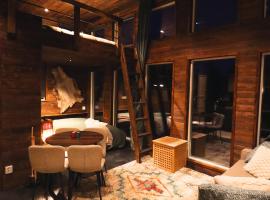 Reindeer River lights lodge, villa i Kiruna