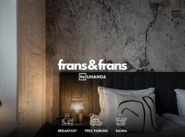 Frans & Frans - Hotel and Apartments by UHANDA, hôtel à Rauma