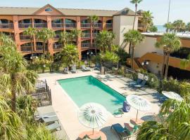 Beachfront Palms Hotel Galveston, hotel in Galveston