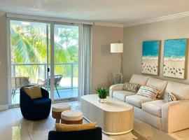 Modern Vibes Renovated 2BR with Balcony by the Beach – hotel w mieście Boca Raton