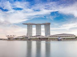 Marina Bay Sands, хотел в района на Марина Бей, Сингапур