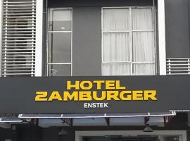 Hotel Zamburger Enstek, viešbutis mieste Sepangas, netoliese – Kvala Lumpūro tarptautinis oro uostas - KUL