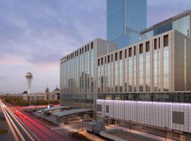 Sheraton Astana Hotel, hotel Astana nemzetközi repülőtér - NQZ környékén Asztanában