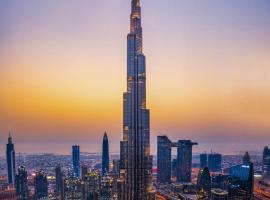 Dubai Luxe Stay - Burj Khalifa Fireworks View Downtown, hotell i Dubai