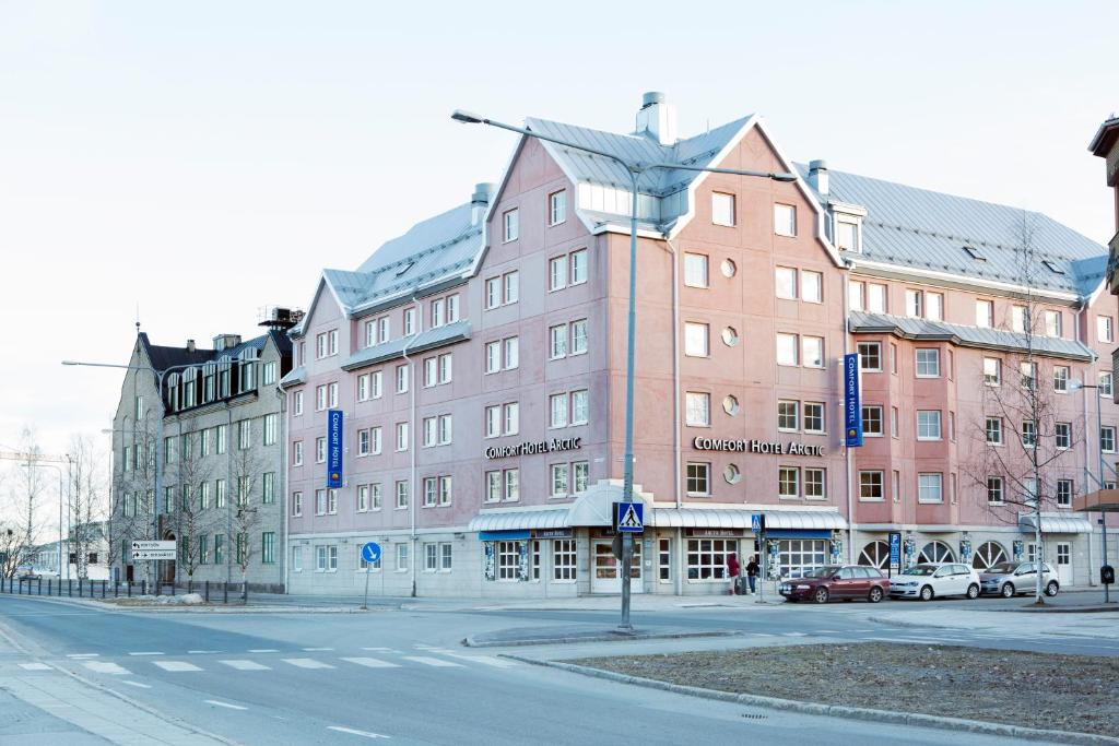 Byggnaden som hotellet ligger i