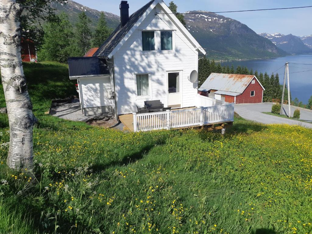 Landskap nær ferieboligen