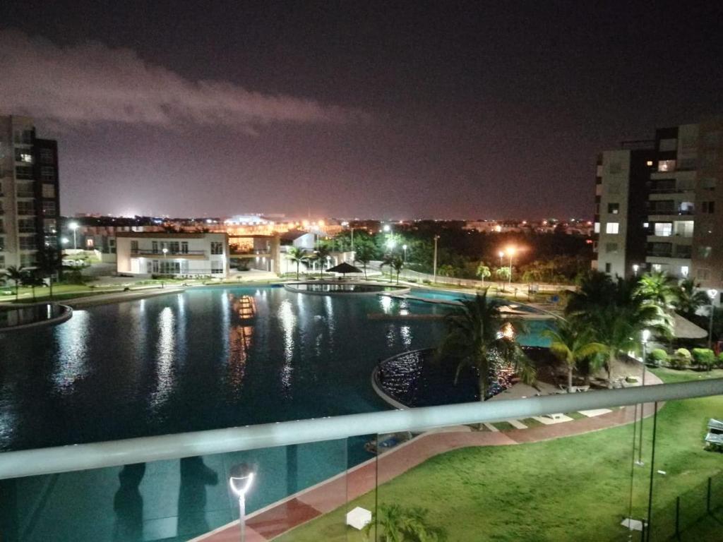 Bassein majutusasutuses Departamento en Dream Lagoons Cancun või selle lähedal