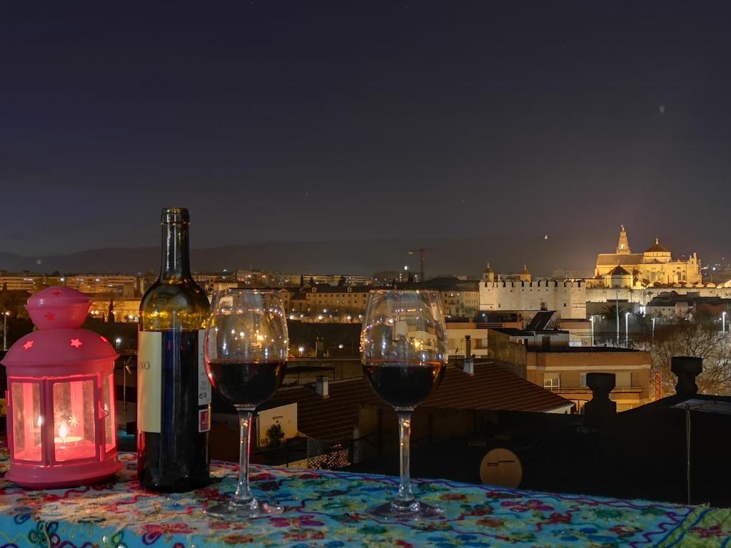 Una vista general de Córdoba o una vista desde la ciudad tomada desde el departamento