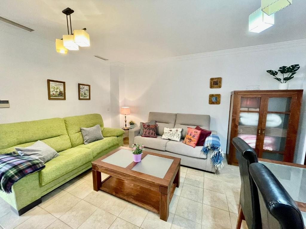 APARTAMENTO SEVILLA EN EL CENTRO CON PARKING休息區