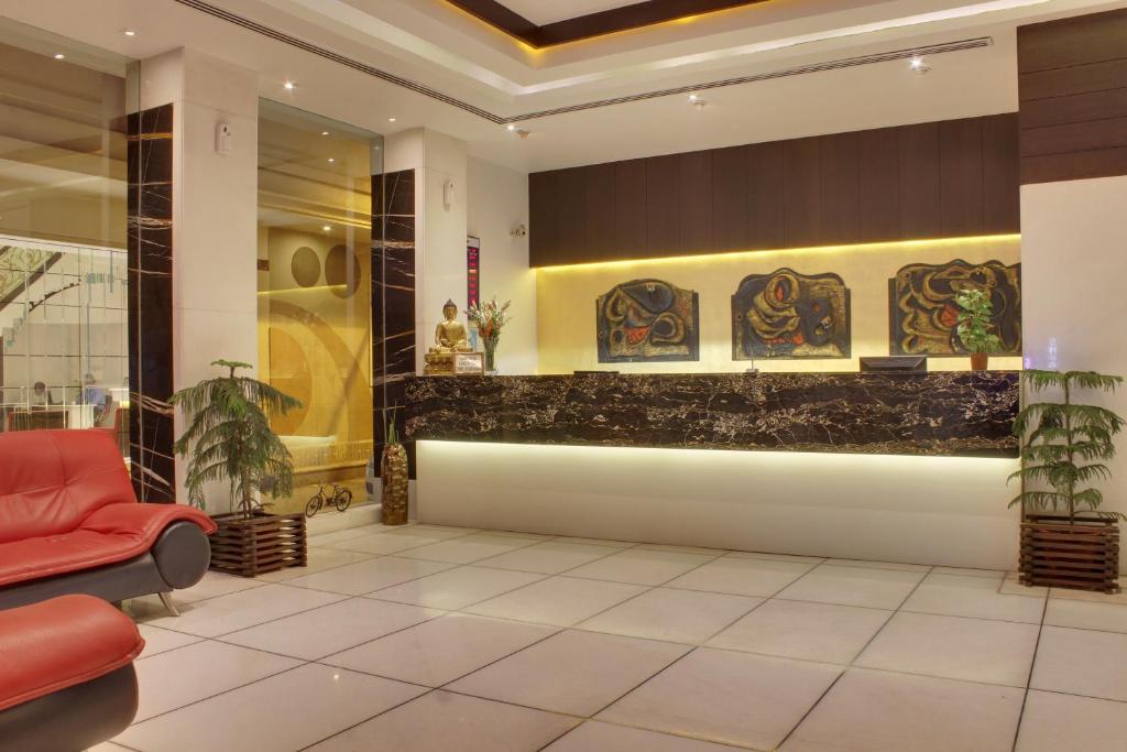 Atpūtas zona naktsmītnē Hotel Godwin Deluxe -Near New Delhi Railway Station - Paharganj