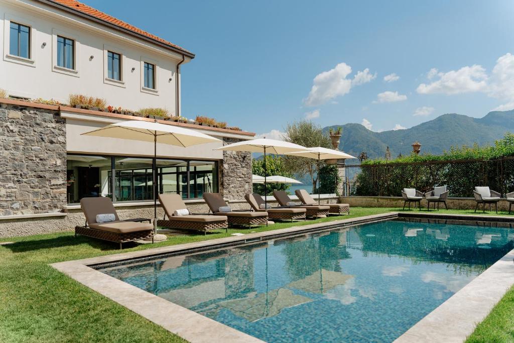 Swimmingpoolen hos eller tæt på MUSA Lago di Como