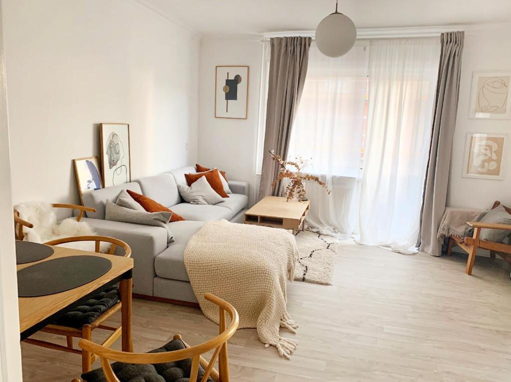 An cosy apartment near CPH airport房間的床