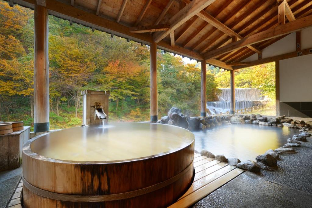 Снимка в галерията на Sansuiso Tsuchiyu Spa в Фукушима