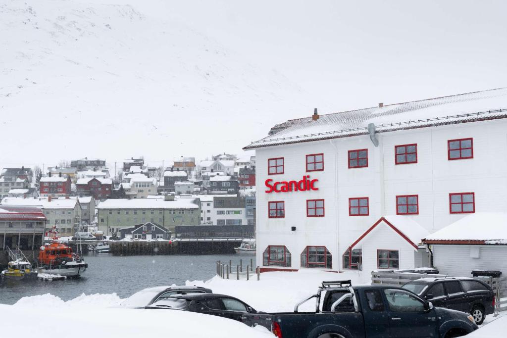 O edifício em que o hotel se localiza