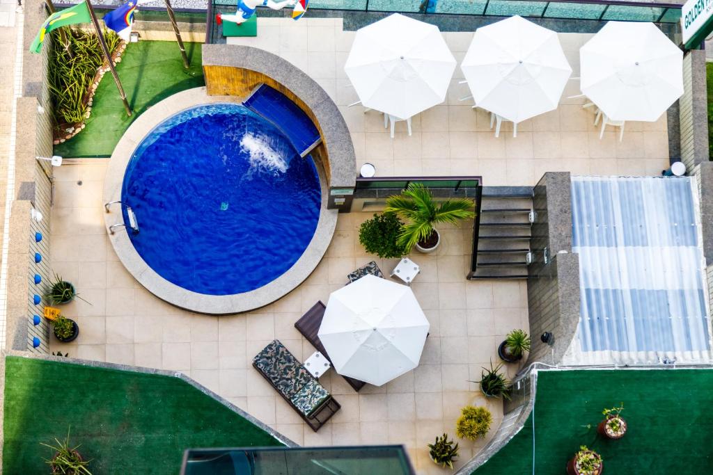 Swimmingpoolen hos eller tæt på Hotel Golden Park Recife Boa Viagem