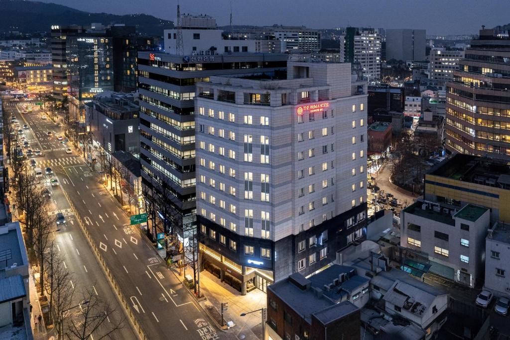 Linna Soul üldine vaade või majutusasutusest The Prima Hotel Jongno pildistatud vaade