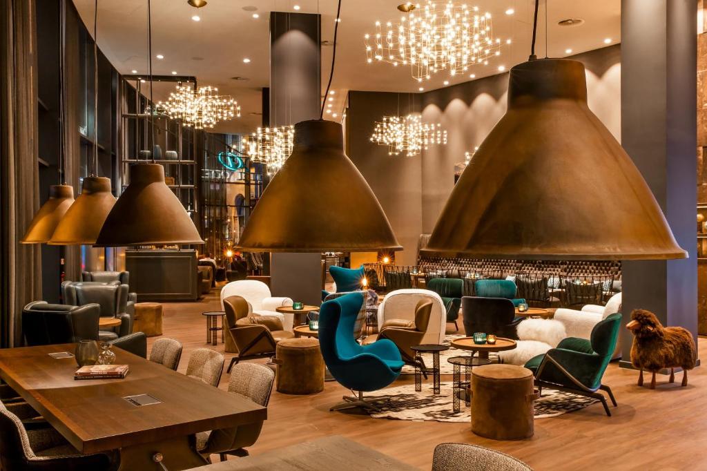 Zona d'estar a Motel One Glasgow