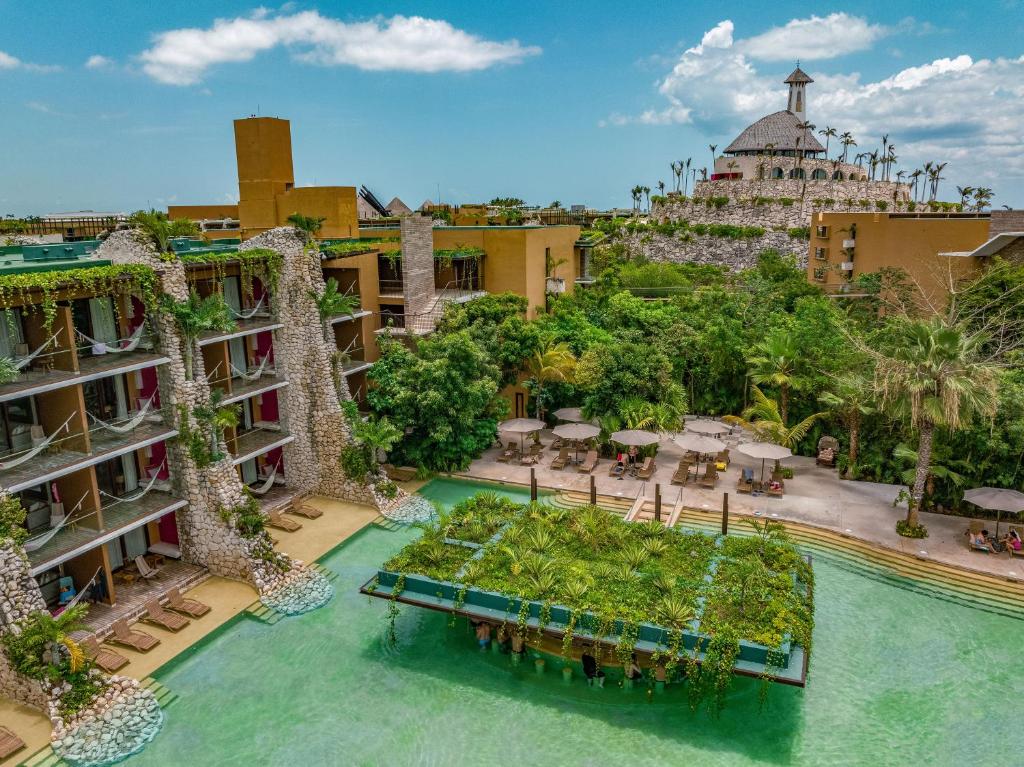 The swimming pool at or close to Hotel Xcaret Mexico All Parks All Fun Inclusive