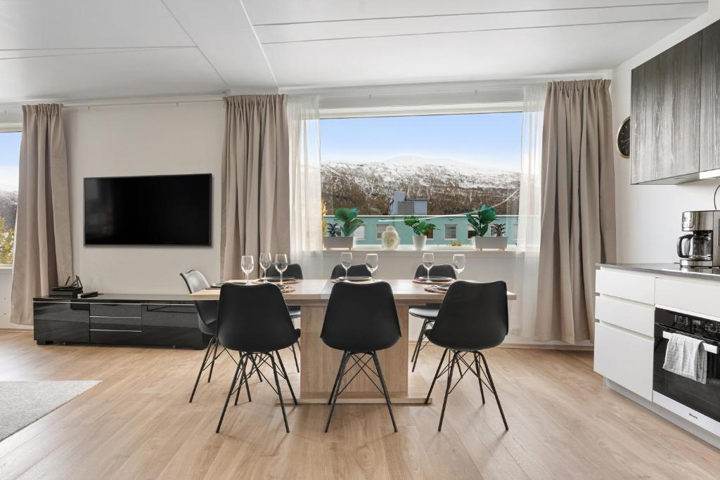 Køkken eller tekøkken på Arctic Homes - Premium Tromsø Residence