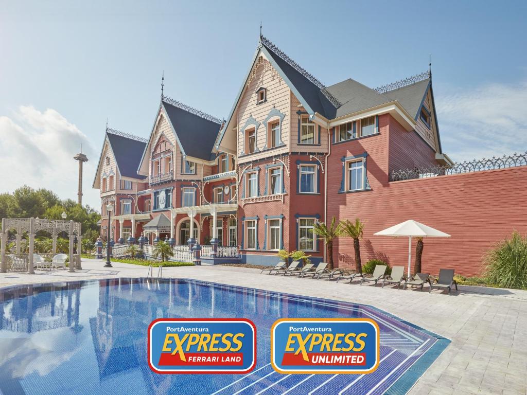 Бассейн в PortAventura Hotel Lucy's Mansion - Includes unlimited access & Express wristband to PortAventura Park & Ferrari Land или поблизости