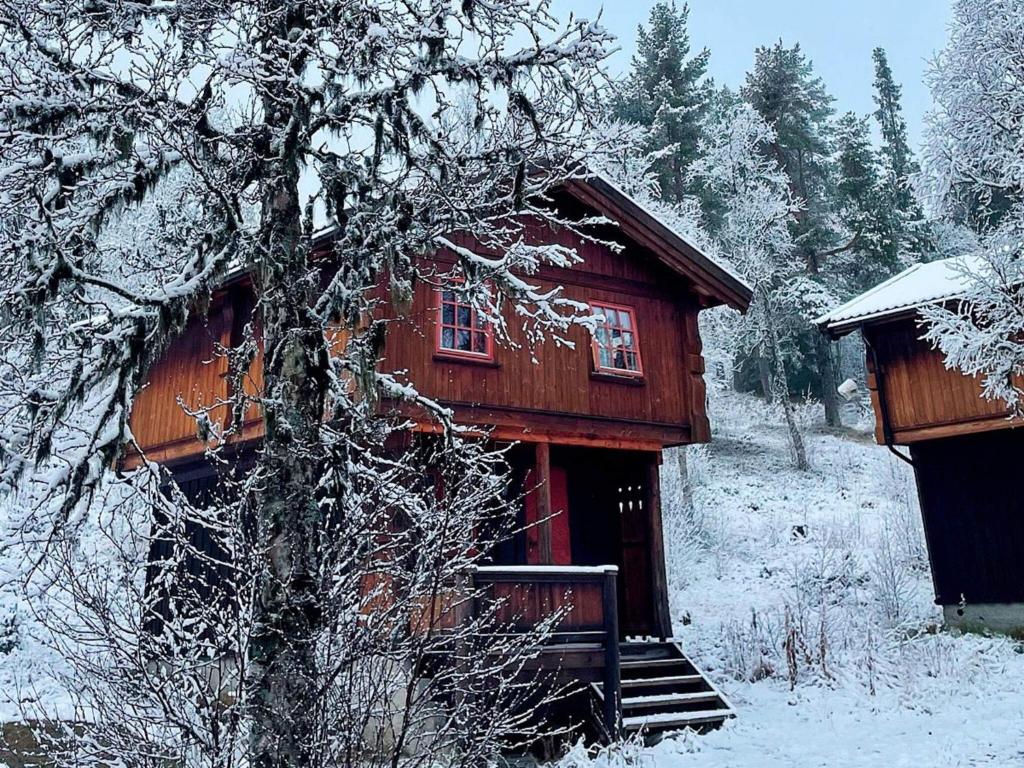 Holiday Home Måsaplassen през зимата