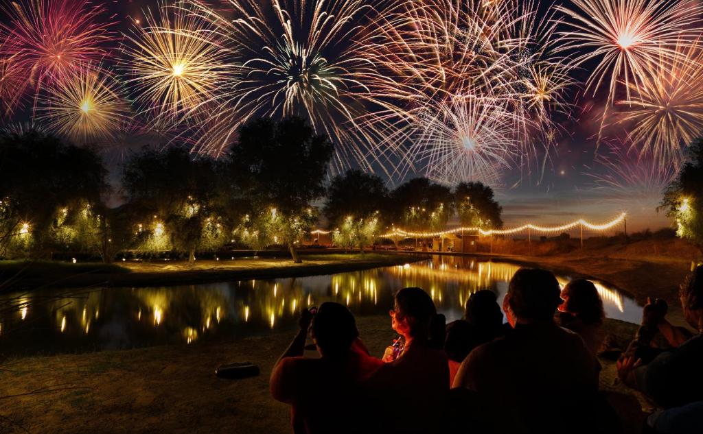 Dubai'deki Al Marmoom Oasis "Luxury Glamping & Bedouin Experience" tesisine ait fotoğraf galerisinden bir görsel