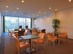 A seating area at Value The Hotel Sendai Natori