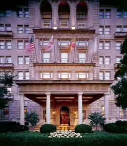 The facade or entrance of The Hay - Adams