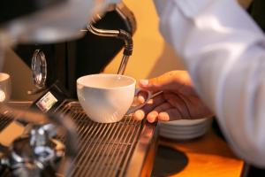 Coffee and tea making facilities at Koktem Burabay