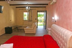 Zona d'estar a Villa Paladino - B&B e Guest House