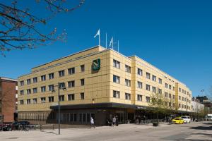 Byggnaden som hotellet ligger i