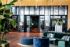 Khu vực ghế ngồi tại Clarion Hotel Copenhagen Airport