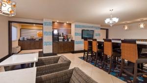 A television and/or entertainment centre at West Valley Inn