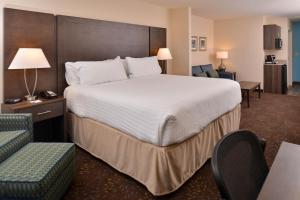 Lova arba lovos apgyvendinimo įstaigoje Holiday Inn Express & Suites Dearborn SW - Detroit Area, an IHG Hotel